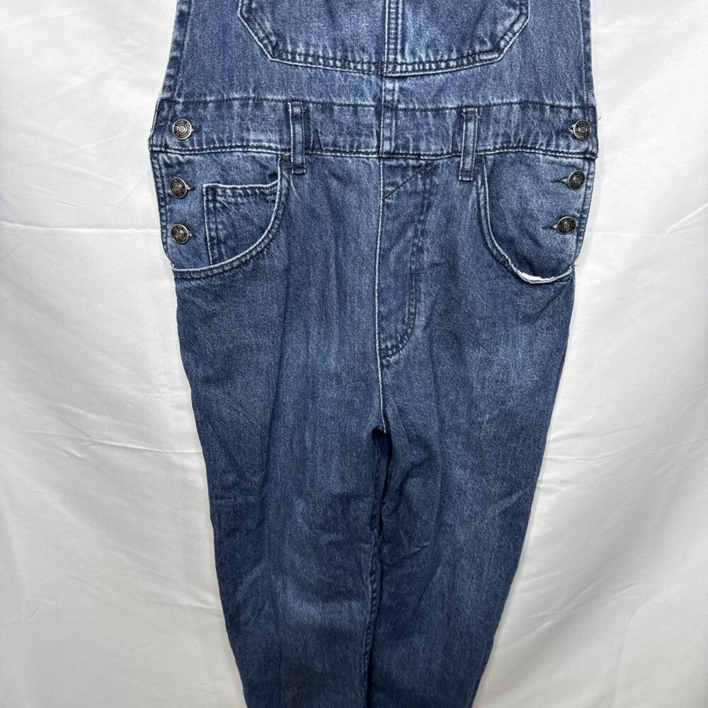We The Free Ziggy Denim Overalls Women's Size S Slouchy Jean Straight Leg - Picture 5 of 14